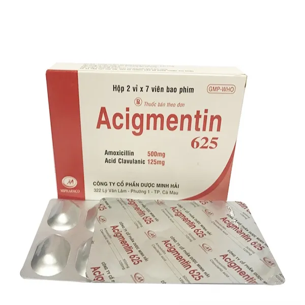 Acigmentin 625Mg _Minh Hải (H14V)