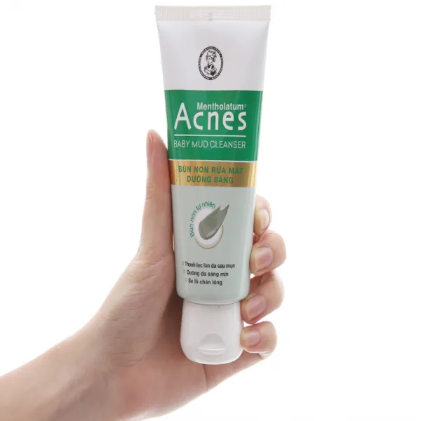 Acnes Baby Mud Cleanser Rohto (Tube100G)