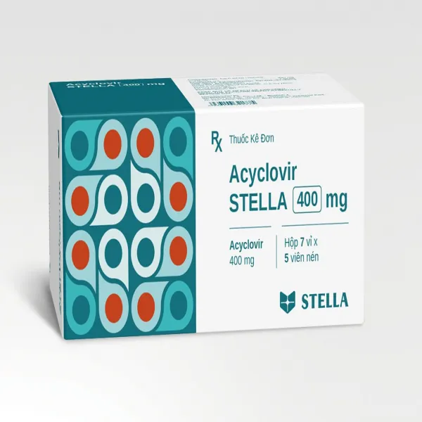 Acyclovir 400Mg Stella (7 Vỉ X 5 Viên)