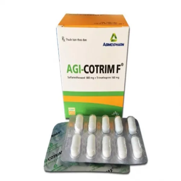 Agi-Cotrim F 800160 Agimexpharm (Hộp100 Viên)