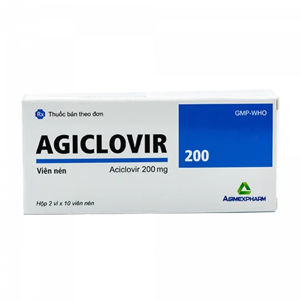 Agiclovir 200Mg (Acyclovir) _Agimexpharm (H20V)