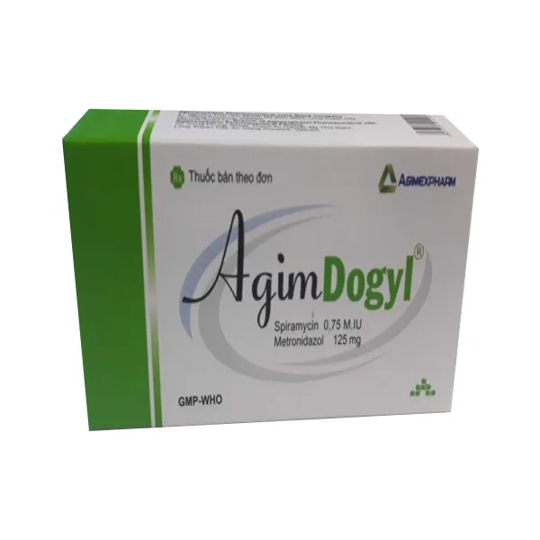 Agimdogyl Agimexpharm (4 Vỉ X 10 Viên)