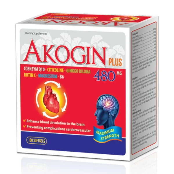 Akogin Plus 480Mg _ Đỏ, Akophar (H100V)