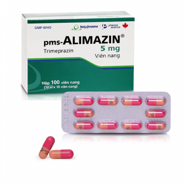 Alimazin Trimeprazin 5Mg Imexpharm (H100V)