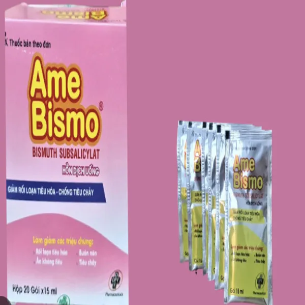 Ame Bismo (Bismuth Subsalicylate 52515Ml) _Opv (H20 Gói X 15Ml)