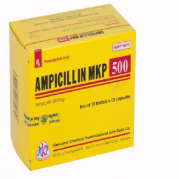 Ampicillin 500Mg Mekophar (H100V)