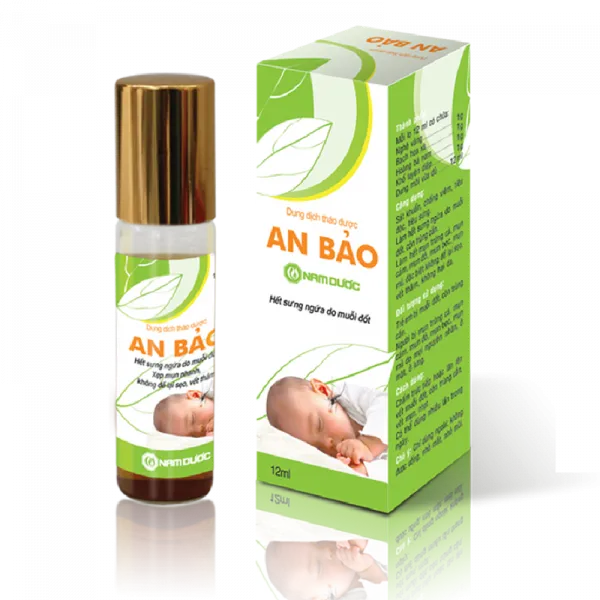 An Bảo Lăn Muỗi Trẻ Em _Nam Dược (Lọ 12Ml)