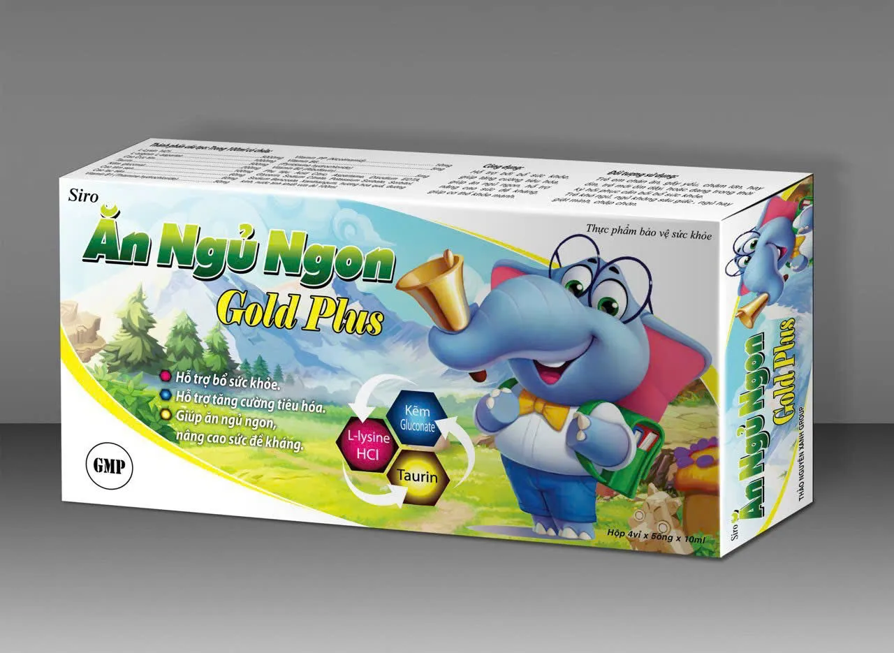 ăn ngủ ngon gold plus hộp 20 ống, hàng điểm