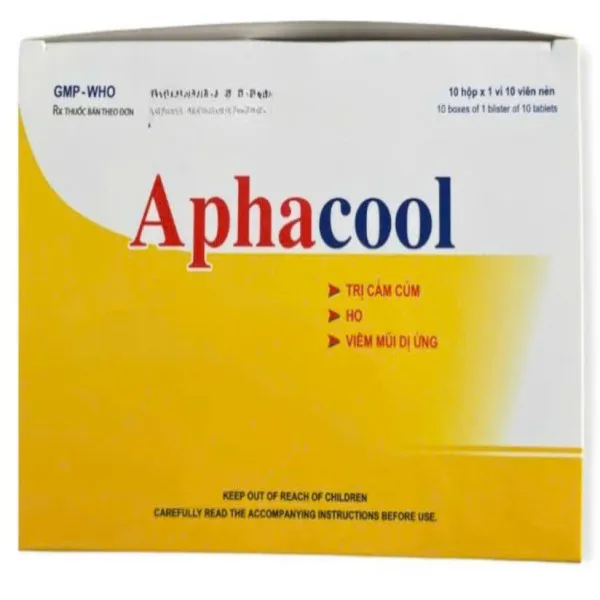 Aphacool Cảm Cúm _Dp 120 (H/10 Vỉ X 10V)