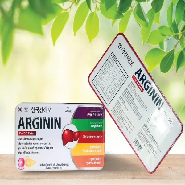 Arginin Bổ Gan _Hộp Sắt, Us (H60V)