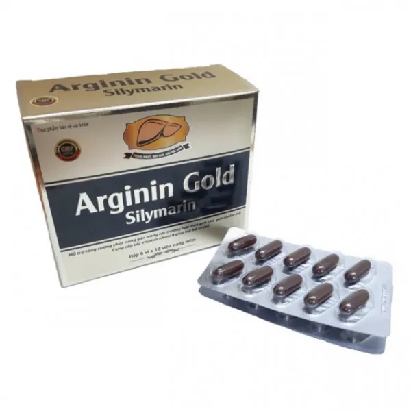 Arginin Gold Silymarin _Đại Uy (H60V)