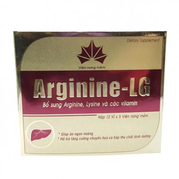 Arginin Lg ( 12 Vỉ X 5 Viên)