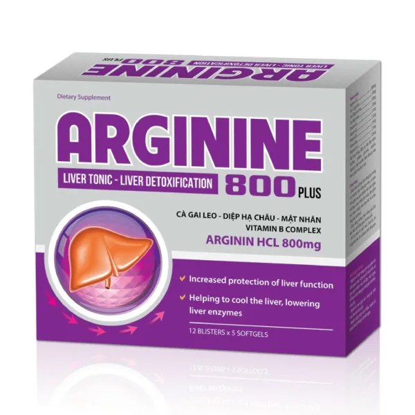 Arginine 800 Plus _ Tím (H60V) Kiện 157