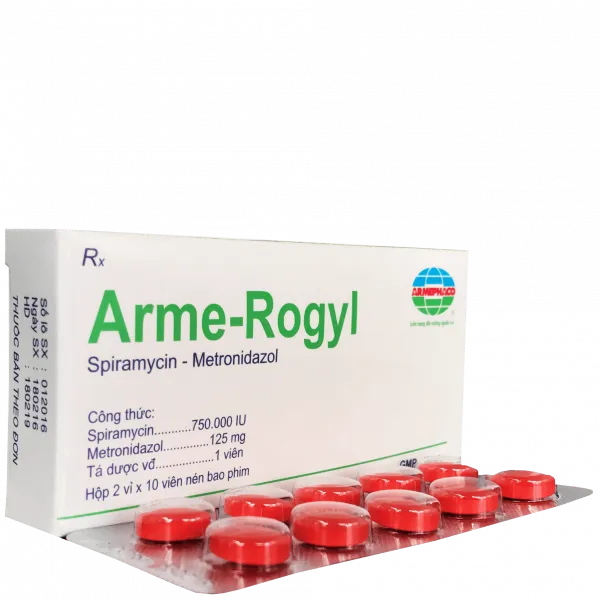 Arme-Rogyl Armephaco (Hộp 2 Vỉ X 10 Viên)