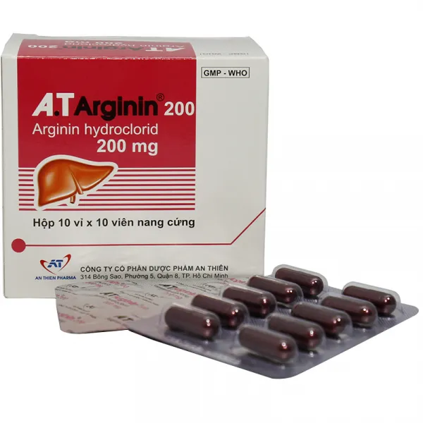 At Arginin 200Mg An Thiên (H100V)