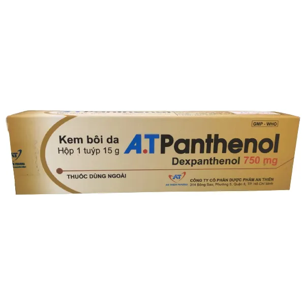 At Panthenol 750Mg (Tuýp15Gr)