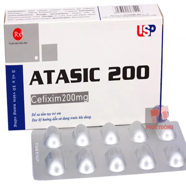 Atasic 200Mg (Cefixim) _Usp (H30V)