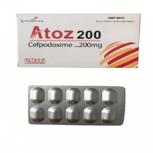 Atoz 200Mg (Cefpodoxim) _Medisun (H30V)