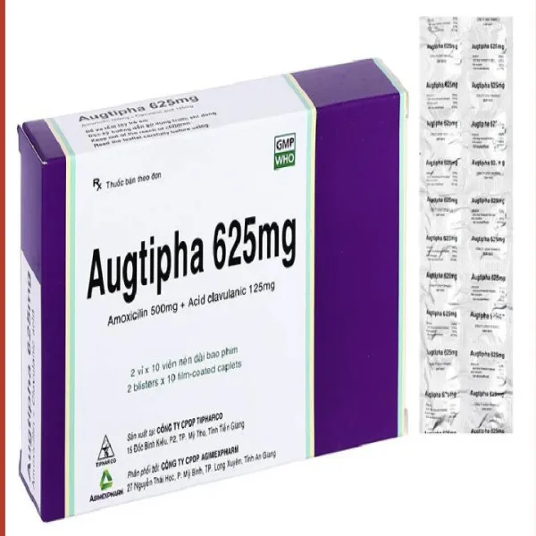 Augtipha 625Mg _Tiphaco (H2Vỉ X 10V)