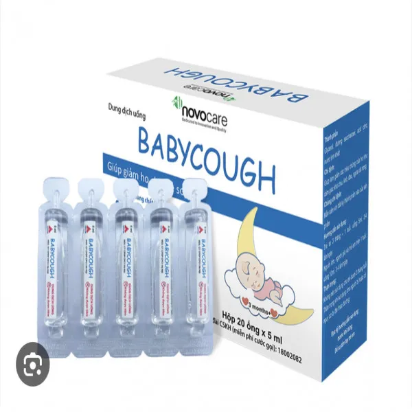 Baby Cough Ống Giảm Ho Hộp 20 Ống