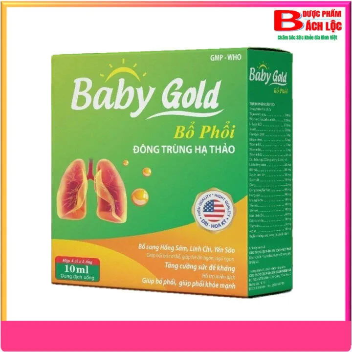 Baby Gold Bổ Phổi (H20 ống)