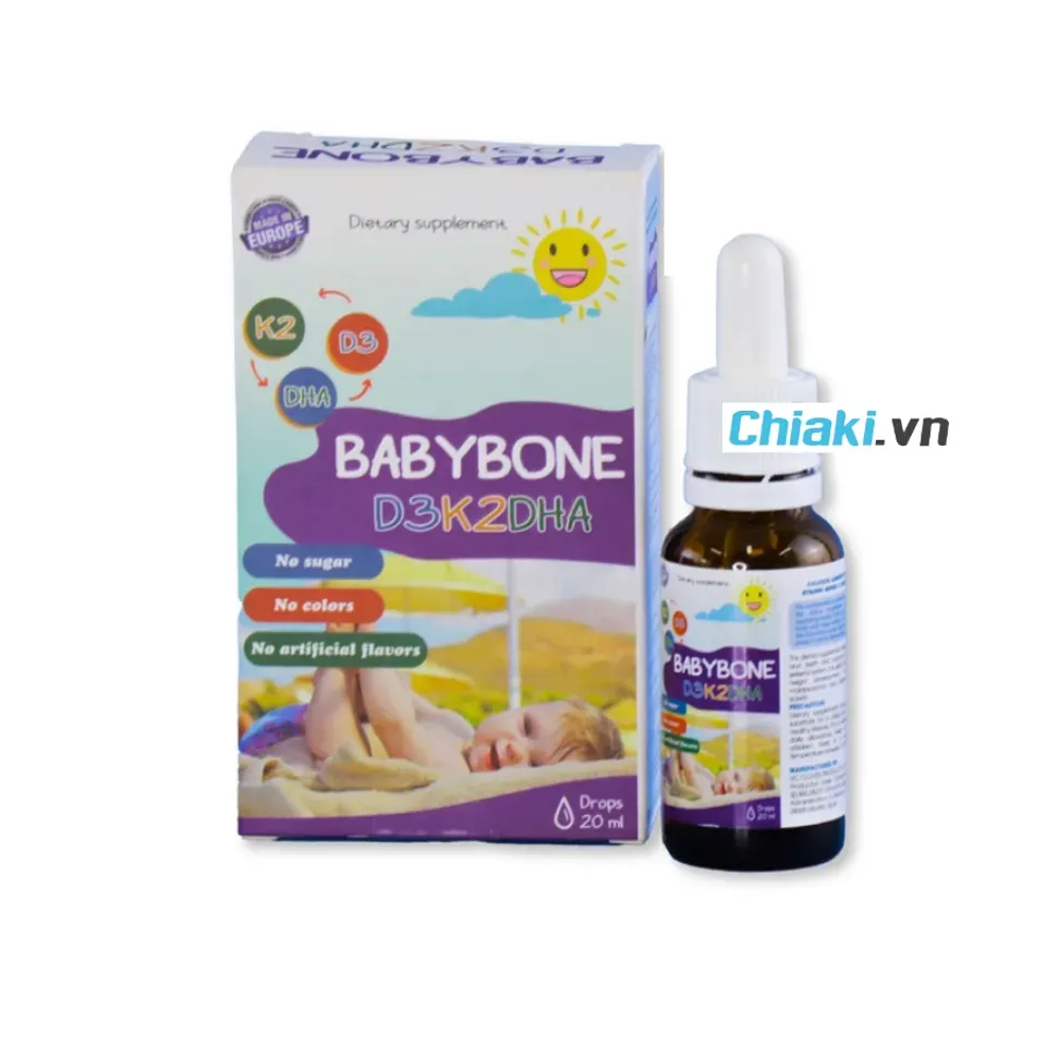 babybone D3K2DHA lọ 20 ml