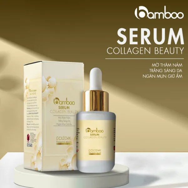 Bamboo Serum Colalgen Beauty Gold 24K (Lọ30Ml)