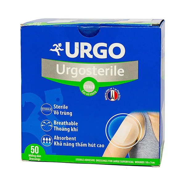 Băng Gạc Urgo Urgosterile 100X70Mm (H/50M)