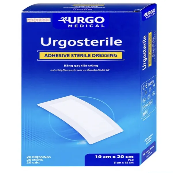 Băng Gạc Y Tế Vô Trùng Urgosterile 10Cmx20Cm (H/20M)