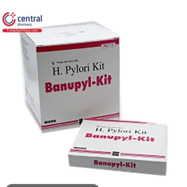 Banupyl -Kit Dạ Dày _Ấn Độ (H7 Hộp Nhỏ X 6 Viên)