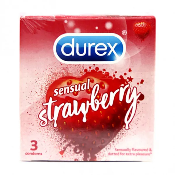 Bao Cao Su Durex Sensual Strawberry (H/3C)