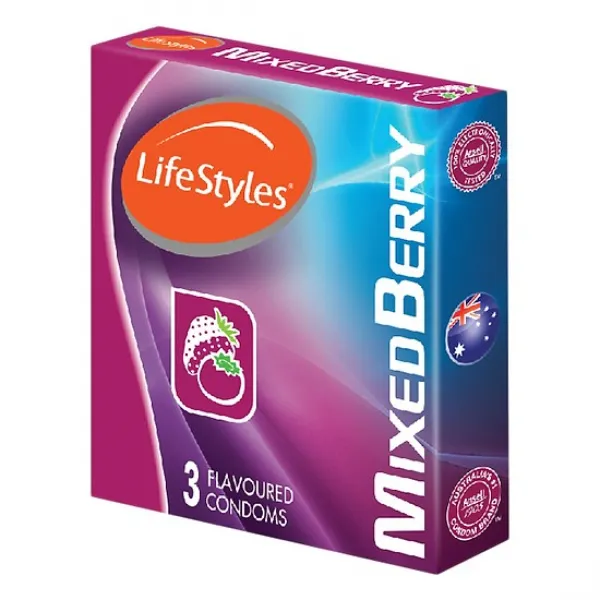 Bao Cao Su Lifestyles Mixed Berry (H/3C)