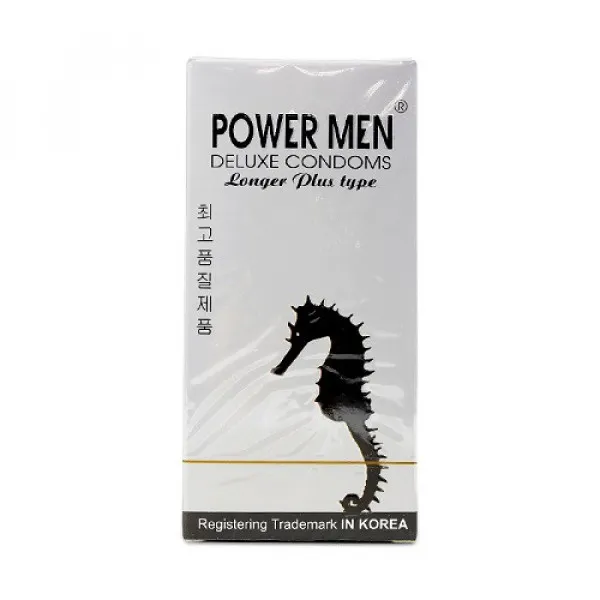 Bao Cao Su Power Men Pluss 1+(H/12C) Trắng Đắt