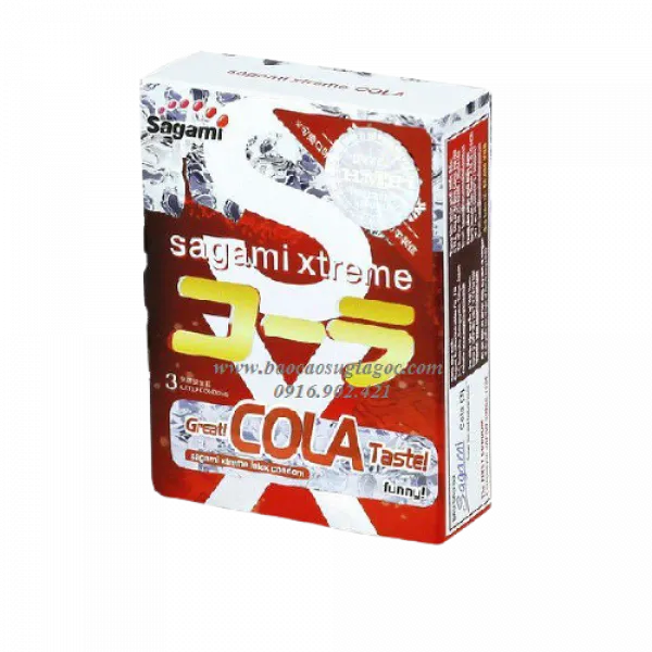 Bao Cao Su Sagami Xtreme Hương Cola (H/3C)