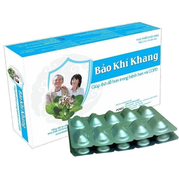 Bảo Khí Khang Vỉ _Fobic (2 Vỉ X10 Viên)