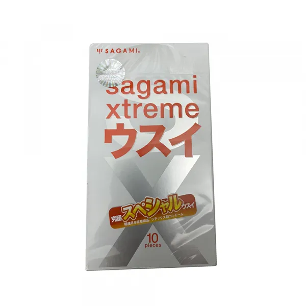 Bao Sagami Xtreme (H/10C) Xám, Chữ Cam