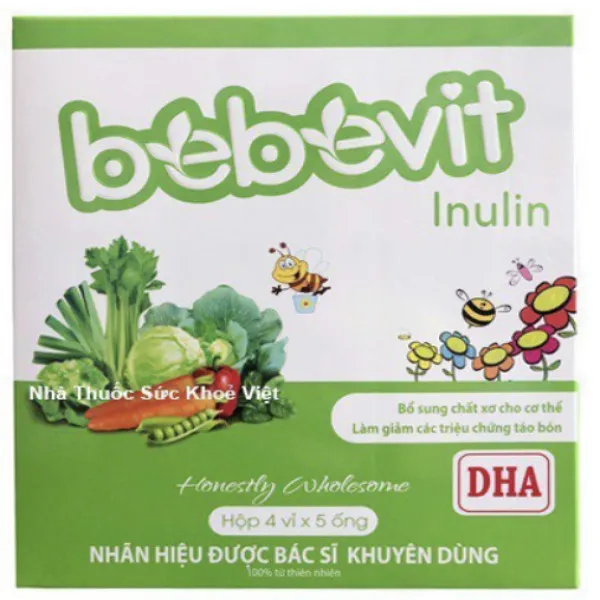 Bebevit Inulin Chất Xơ Ống (H20 Ống) D7.26