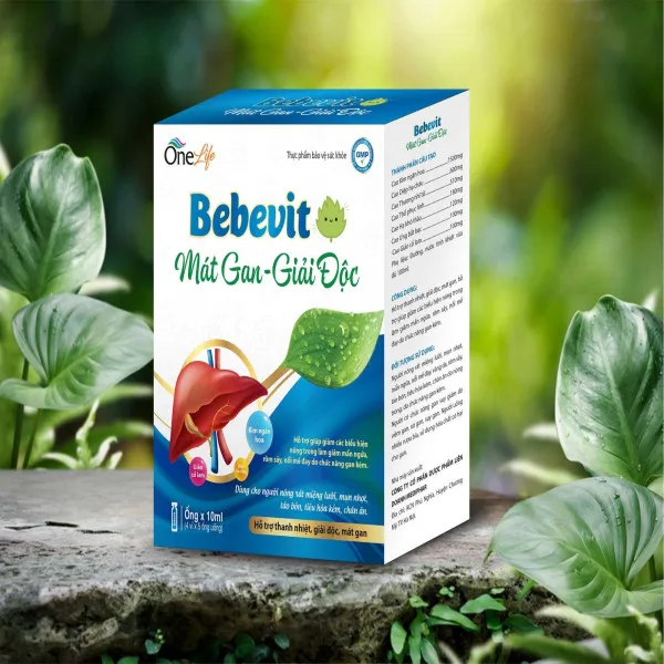 Bebevit Mát Gan Giải Độc _Onelife (H20 Ống)