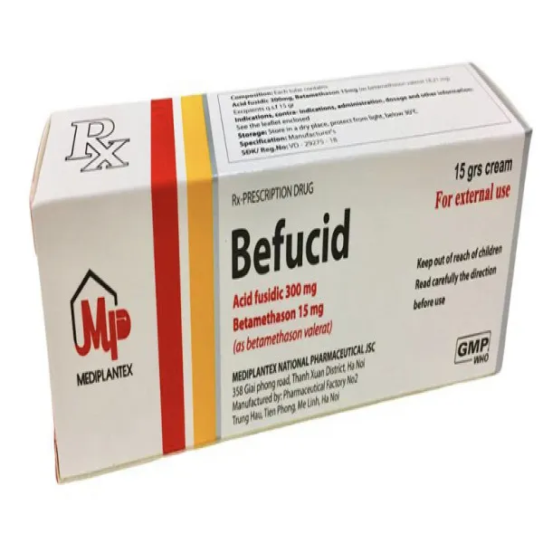 Befucid (Acid Fusidic 500Mg + Betamethason) _Mediplantex (T15G)