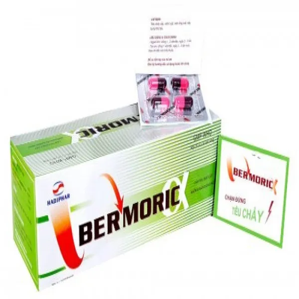 Bermoric Hadiphar (Hộp 25 Vỉ X 4 Viên)