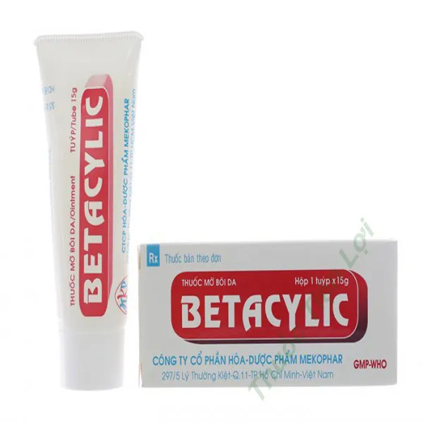 Betacylic Bôi _Mekophar (Tuýp 15 Gram)