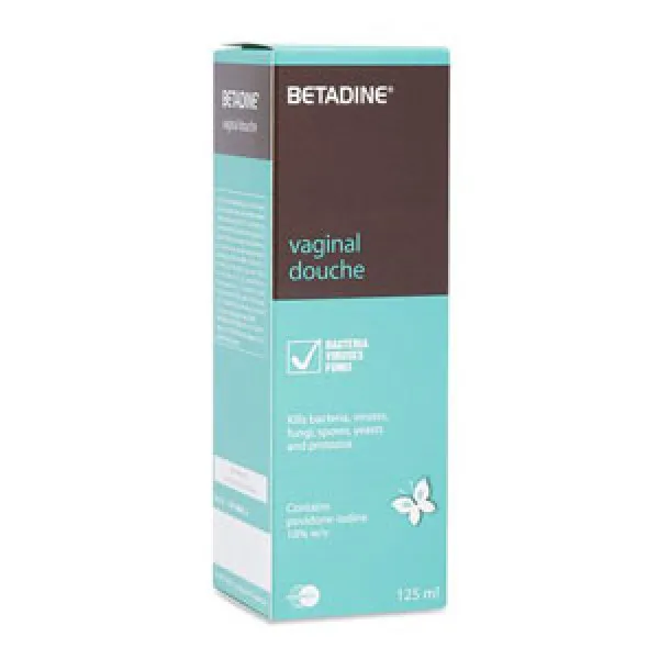 Betadine Phụ Khoa Vaginal Douche - Mundipharma (C125Ml)