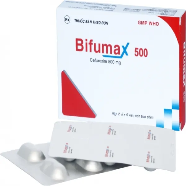 Bifumax Cefuroxime 500Mg Bidiphar (H10V)