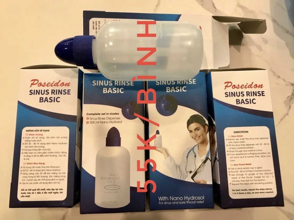 Bình Rửa Mũi Sinus rinse basic (H1chiếc)