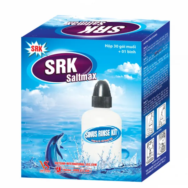 Bình Rửa Mũi Srk Saltmax (H/1B/10G)