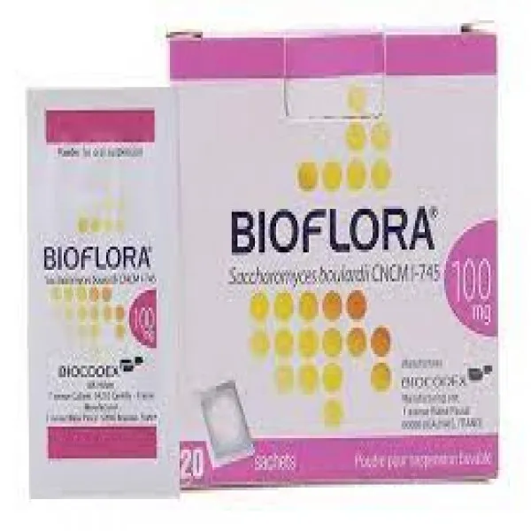 Bioflora 100Mg _Biocodex Pháp (H20 Gói)