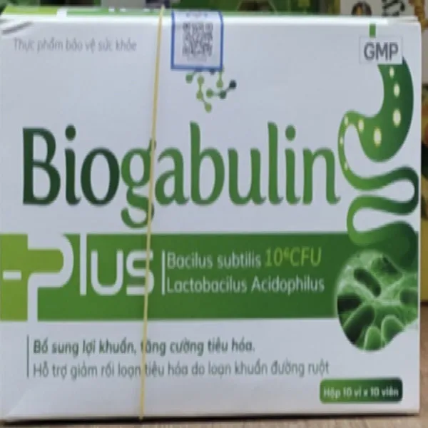 Biogabulin Viên Xanh (H10 Vỉ X 10V)