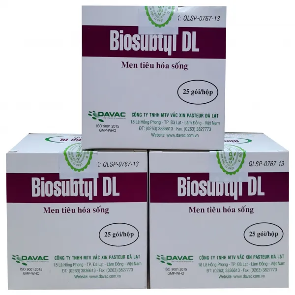 Biosubtyl Dl Men _ Đà Lạt (H25 Gói) K50H