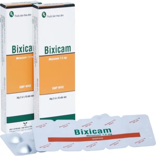 Bixicam Meloxicam 7.5Mg Bidiphar (H20V)