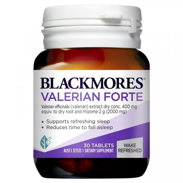 Blackmores Valerian Forte 2000Mg Hỗ Trợ Giấc Ngủ (L30V)